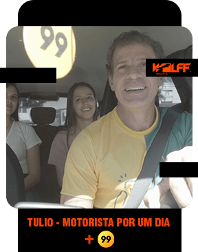 Tulio Motorista por 1 dia
